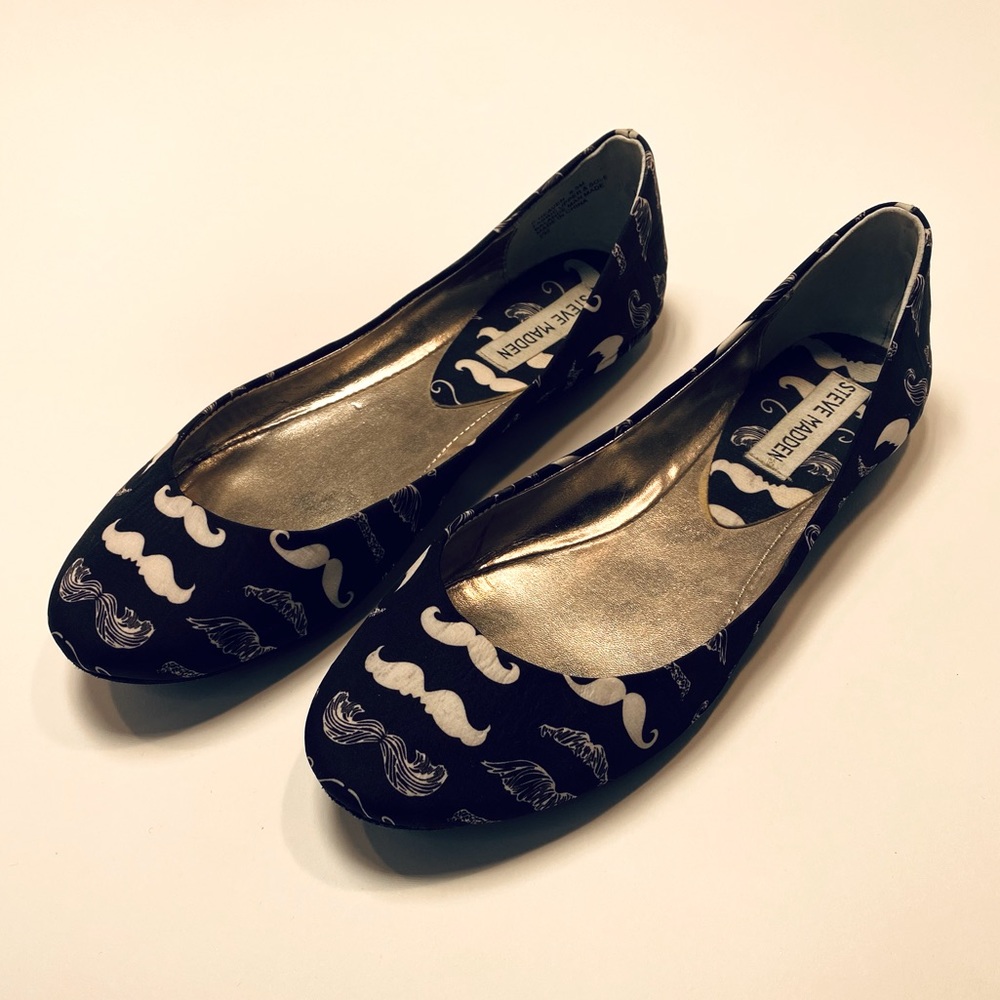Steve Madden Mustache Flats